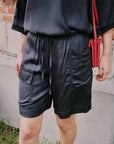 Richard Shorts Silk Look