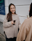 Rose Alpaca Knit