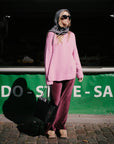 Rose Alpaca Knit