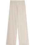 Emmanuel Pants Velour Light Grey Melange