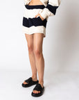 Domino Striped Shorts