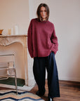 Rose Knit Alpaca