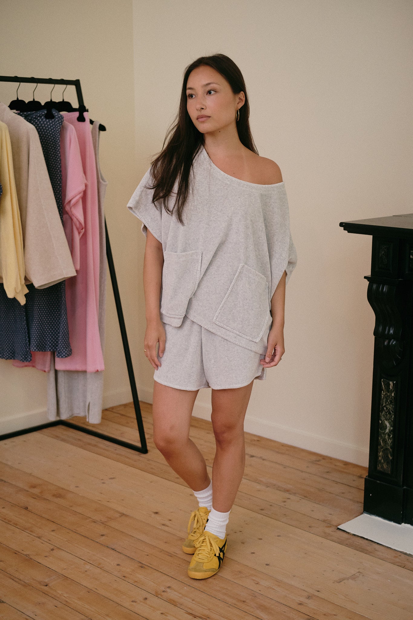 Bodi Shorts Velour