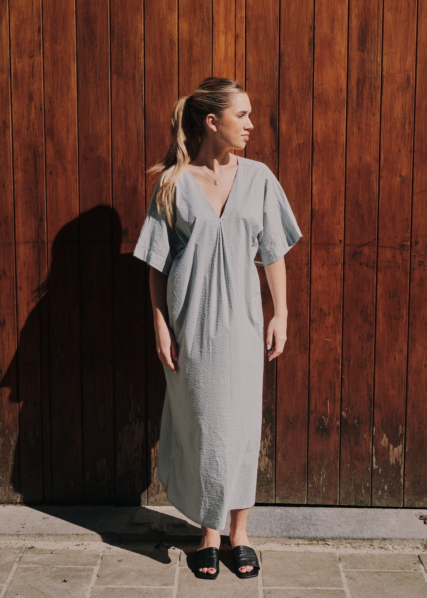 Louise Dress Seersucker