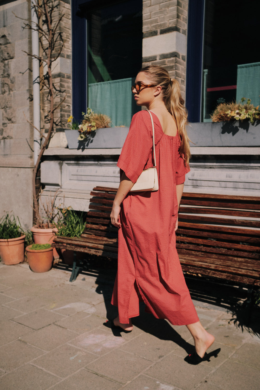 Louise Dress Seersucker